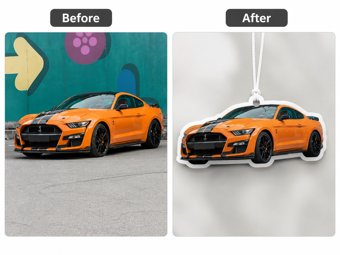 Custom Photo Car Air Freshener